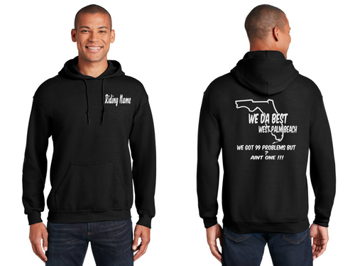 WeDaBest West Palm Beach - Reflective Pullover Hoodie
