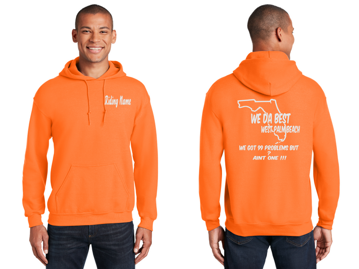 WeDaBest West Palm Beach - Reflective Pullover Hoodie