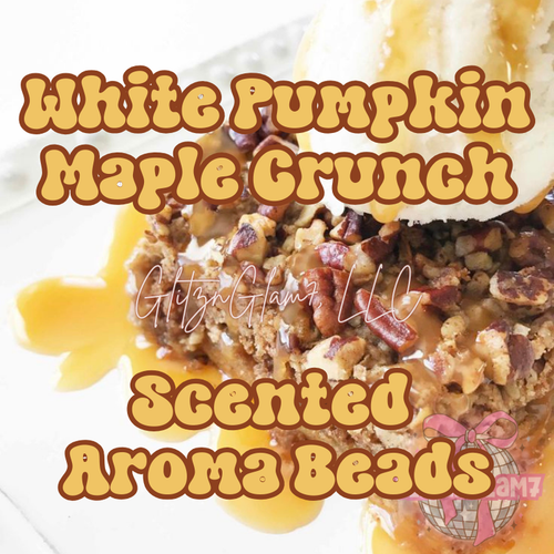 White Pumpkin Maple Crunch Premium Scented Beads