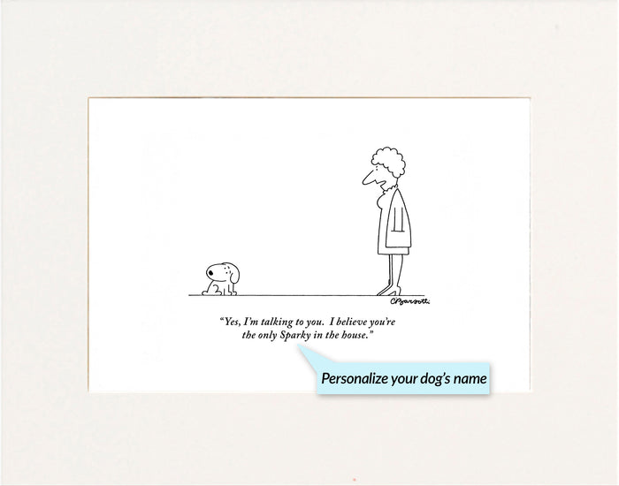 Yes, I'm Talking To You Personalized Cartoon