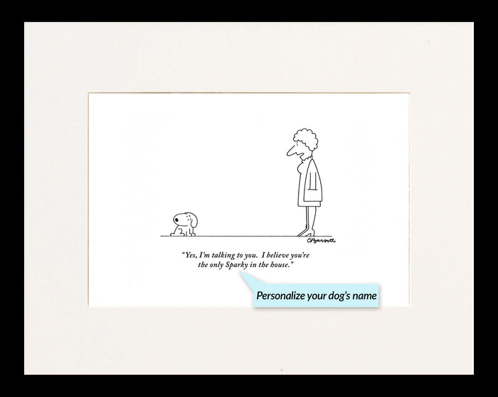 Yes, I'm Talking To You Personalized Cartoon
