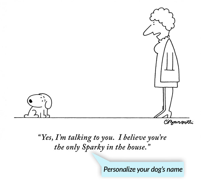 Yes, I'm Talking To You Personalized Cartoon