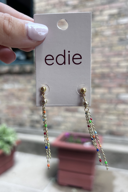 Youthful Chain Post Earrings